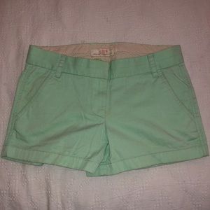 JCREW women’s chino shorts